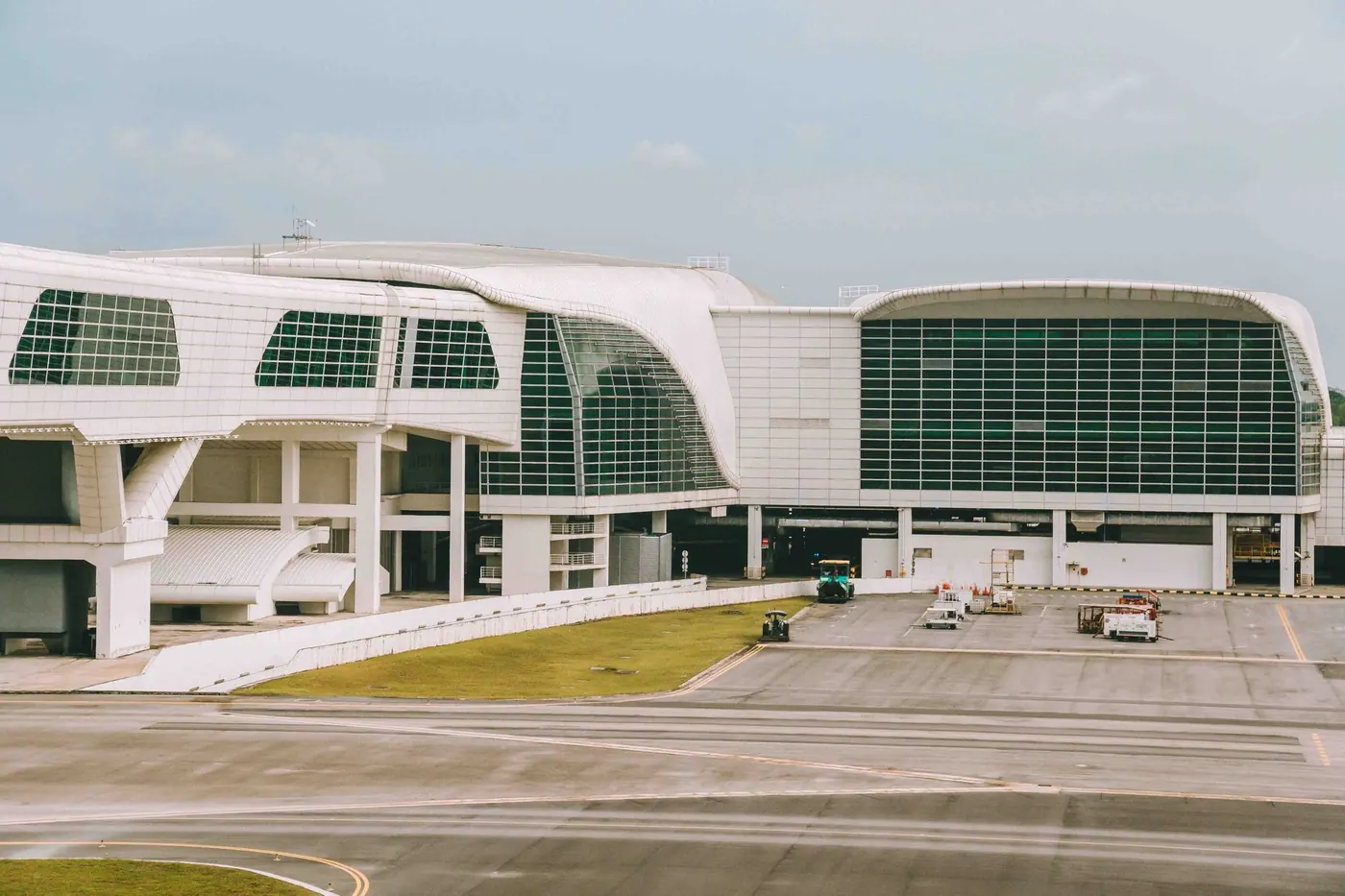 Airport arrival hall for travelers landing in Malaysia