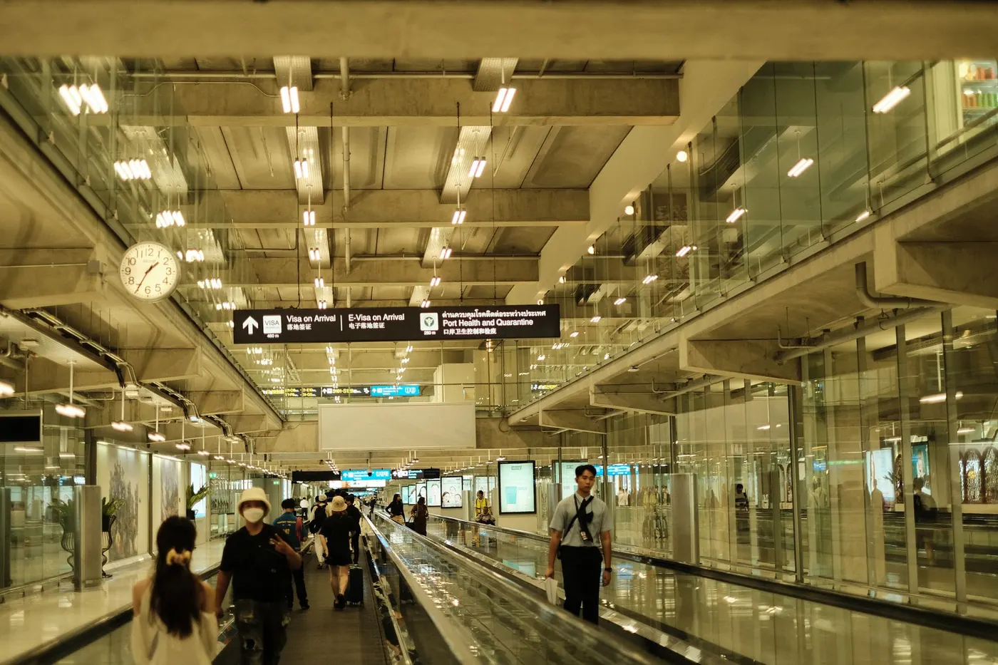 Passport and boarding pass for a Malaysia arrival checklist