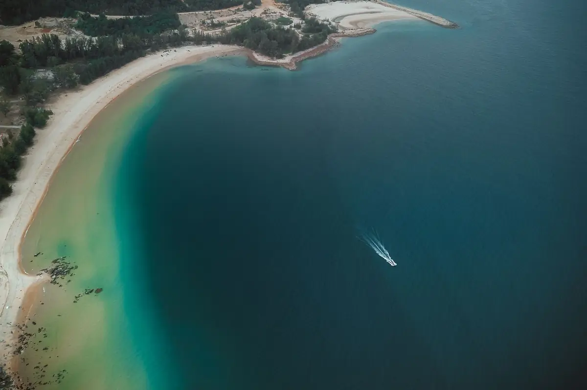Thailand to Malaysia border travel route