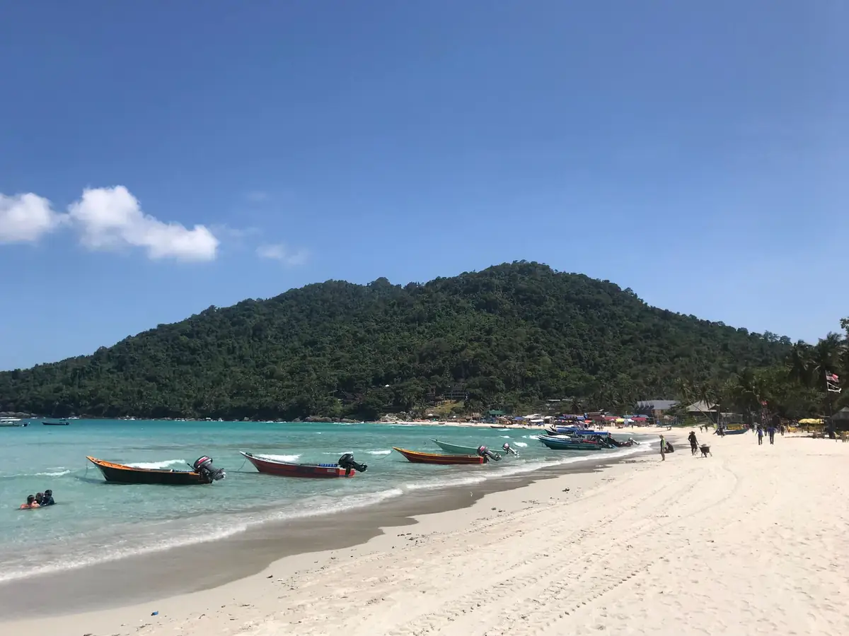 Clear water beach in the Perhentian Islands Malaysia